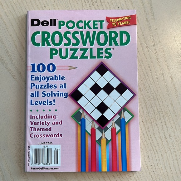 NWOT 6 Dell Crossword Puzzle Books - Picture 8 of 8